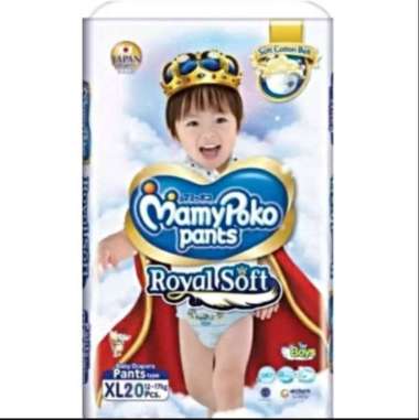 Promo Harga Mamy Poko Pants Royal Soft XL20 20 pcs - Blibli