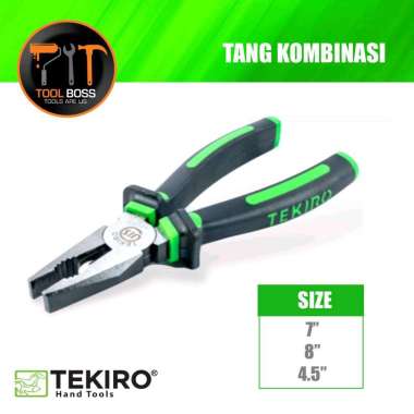 Tang Kombinasi 7-8 Inchi TEKIRO - Tang Kombinasi 8 INCHI