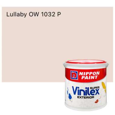 Nippon Paint Vinilex Super Exterior Tinting Cat Dinding [5 kg] Lullaby