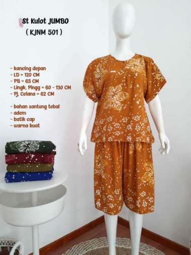 Daster/Daster Batik/ Daster Jumbo/ Daster Busui/Setelan Kulot/Setelan Pendek/Homewear Kuning