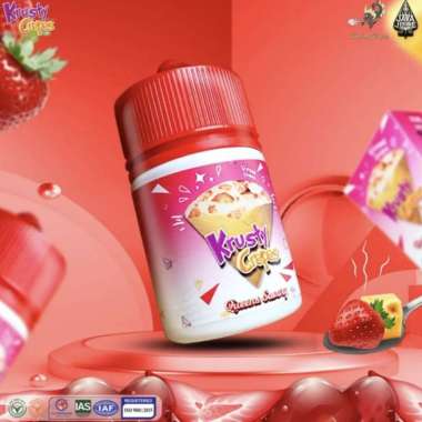 Krusty Crepes V5 Queens Savory 3mg 6mg 60ml Strawberry Cheese 3mg