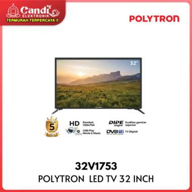 POLYTRON Digital TV DVB-T2 LED 32 Inch 32V1753