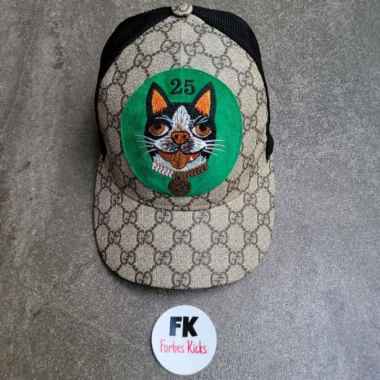 Angry cat gucci cap on sale