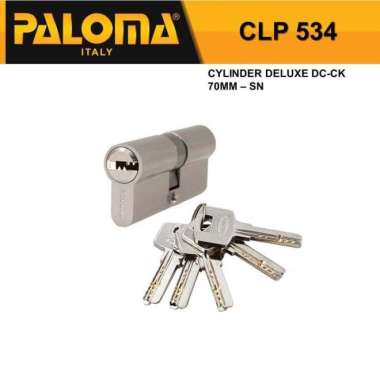 Silinder Kunci Pintu / Kunci Silinder Paloma QHCLP 534 70 mm Double Silinder Kunci Komputer Murah Ku