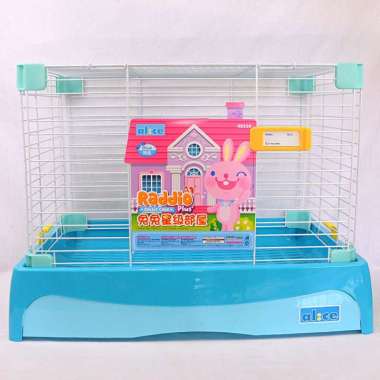 ALICE AE116 Kandang Kelinci Cage Large Blue