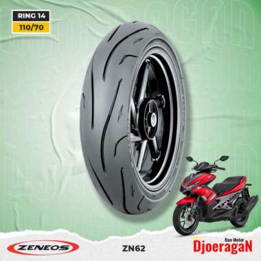 Ban Motor Vario ZENEOS ZN62 Ring 14 110/70 Tubelles AEROX PCX