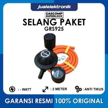 Superlock GRS925 – Regulator Meter Super Lock Putar + Selang anti Tikus