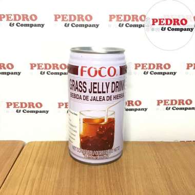 Foco grass jelly drink 350 ml - minuman cincau jeli