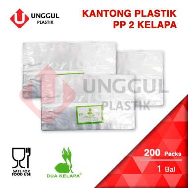 KANTONG PLASTIK PP 2 KELAPA / BAL UKURAN 9X12 CM