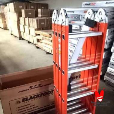 BLACKFOOT Tangga Multi 6.9 M - Tangga Lipat Multifungsi Alumunium