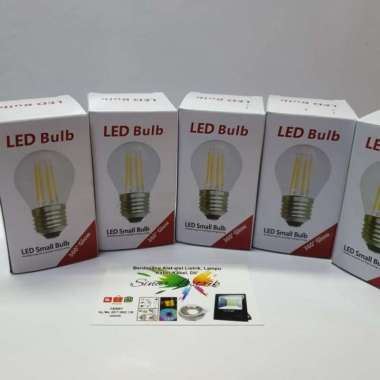 Led Filamen 4 W Fiting E27/ Lampu Pijar