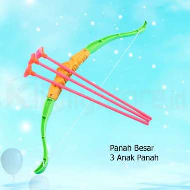 Mainan Panah Anak Olahraga Panahan Busur Memanah Target Archery Toys size L