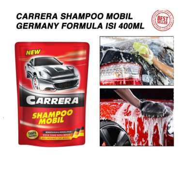 Carrera Shampoo Mobil Wax Germany Formula Shampo Cuci Mobil - 400mL