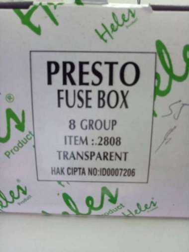 Box Mcb 8 Grop / Box Mcb / Box Presto