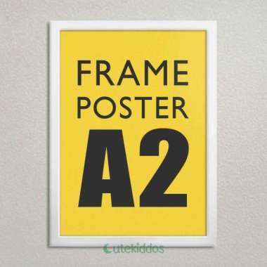 Poster Frame A2 Putih