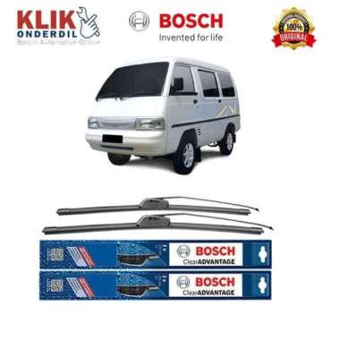 Bosch Sepasang Wiper Mobil Suzuki Carry Futura Frameless New 16 & 16