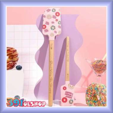 STEIN DONUT SPATULA SET/ STEIN COOKWARE/ BAKING TOOLS/SPATULA SILICONE PINK