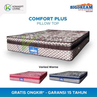 Kasur Bigdream Comfort Plus Pillowtop - Springbed by Bigland 200x200