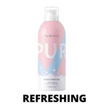 Sabun Pemutih Pureyes Whitening Foam Gel Shower 350ml - Shampoo Mandi Pemutih Badan 350ml Pink - Ref