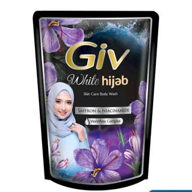 Giv sabun cair hijab saffron & niacinamide 450ml
