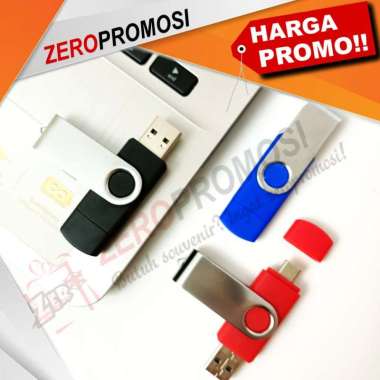Souvenir TPCPL01 Flashdisk Swivel OTG Type-C Dual Usb Custom Kapasitas 16GB