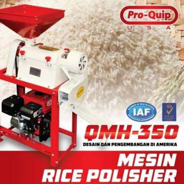Mesin Penggiling Padi Rice Polisher Mesin Panen Padi PROQUIP QMH 350