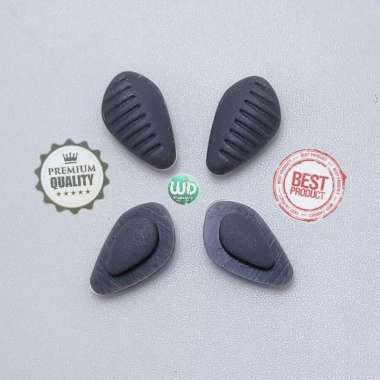 NosePad Kacamata Nike Bantalan Nose pad Nike Silicone Push-On Abu-abu