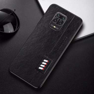 CASE KULIT XIAOM REDMI NOTE 9 PRO / NOTE 9 CASING KULIT KAIOUYUE XIAOMI NOTE 9 Hitam