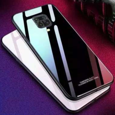 Case Glass XIAOMI REDMI NOTE 9 PRO Case Premium Cover Full Glass Ori