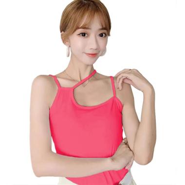 Jfashion Loli Korea Singlet Tanktop Wanita M Salem
