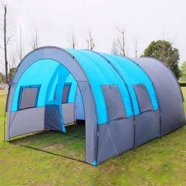 Tenda Camping Tunnel 5-8 Orang Tent Camping Tunnel Waterproof