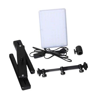 Megakamera - Nanlite Compac 20 Daylight Slim Soft Lighting Studio LED Panel Lampu BLACK
