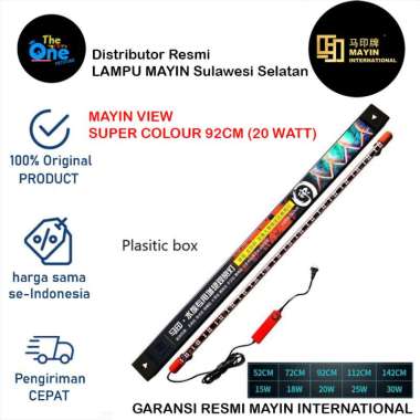 Lampu Mayin View 92cm Original Lampu Aquarium Rekomendasi