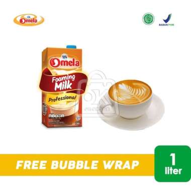 Omela Foaming Milk / Susu Foam Microfoam Kopi Latte Art (1 Liter)