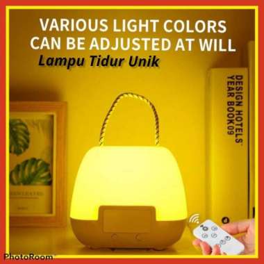 Lampu Tidur Hias Unik LED USB Charger Remote L250