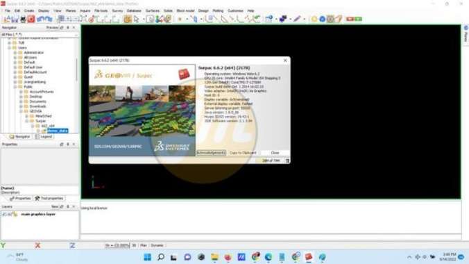 Geovia Surpac 6.6.2 Tahan Banting Masih Work It Sampai 2022 - Free Flash Disk16 GB