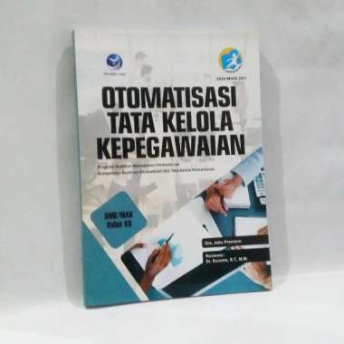 Buku SMK Otomatisasi Tata Kelola Kepegawaian Kelas 12 Terbaru