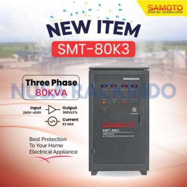 STABILIZER SAMOTO SMT 80K3 - 80KVA 3PHASE