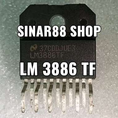 IC LM3886TF ORIGINAL ASLI LM 3886TF 3886 TF LM3886 TF AUDIO POWER AMPLI