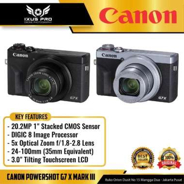 Canon Powershot G7X Mark III - Canon G7X III BLACK