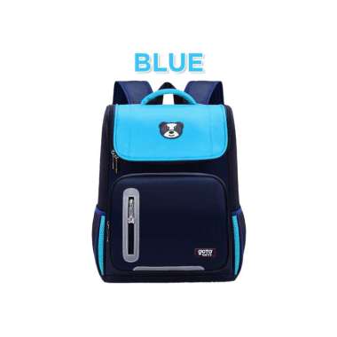 Goto Nifty Kids Bag Tas Sekolah Ransel Anak Laki-Laki Perempuan TK SD SIZE M BLUE