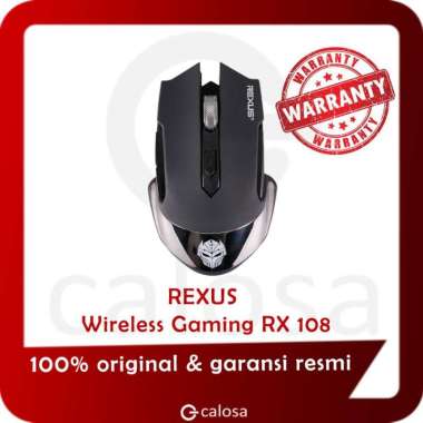 Mouse Rexus Wireless Gaming RX 108 Recharge Battery+LED