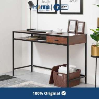 Informa - Neira Meja Kantor - Cokelat
