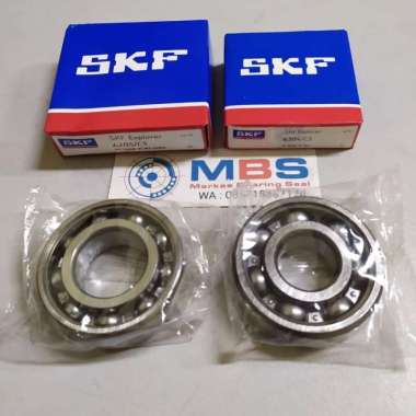 BEARING KRUK AS RX KING 6205 C3 6304 C3 1 SET MERK SKF ASLI
