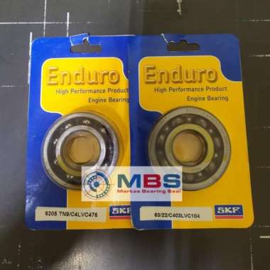 BEARING KRUK AS NINJA R RR CERAMIC 6205 C4 63/22 C4 1SET SKF ENDURO
