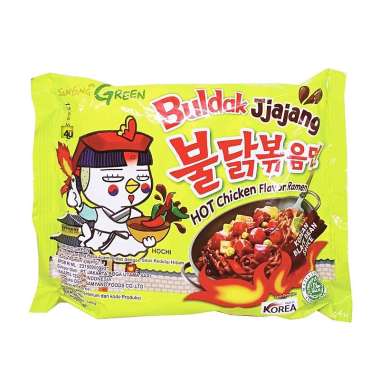 Promo Harga Samyang Hot Chicken Ramen Jjajang 140 gr - Blibli