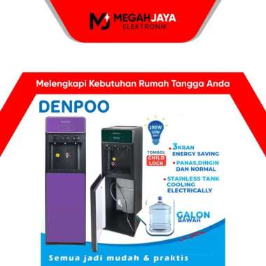 DENPOO DISPENSER GALON BAWAH PREMIUM 4B (NORMAL, COLD AND HOT)