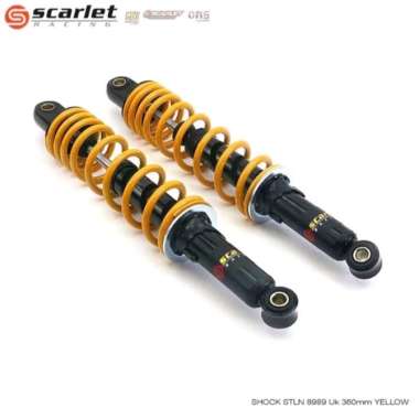 SHOCK BREAKER SCARLET RACING BELAKANG 8989 UK 360MM Kuning