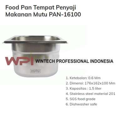 PAN-16100 Stainless Steel Gastronom Pan / Food Pan And Food Pan Cover