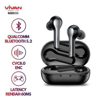 VIVAN T210NC LIBERTY HEADSET BLUETOOTH V5.2 TWWS TRUE WIRELESS